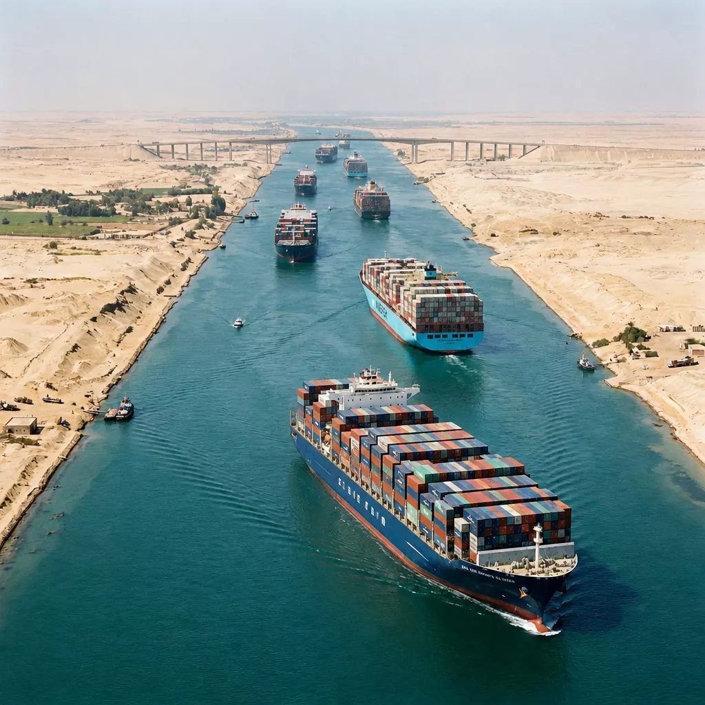 Suez Canal back in focus: shorter transit times, but caution is advised